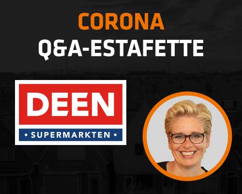 Corona Q&amp;A Estafette: Deen Supermarkten