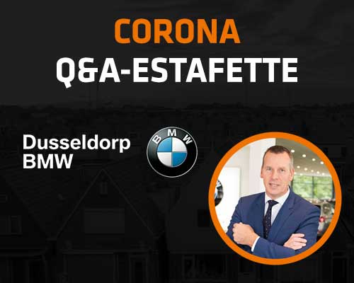 Corona Q&amp;A Estafette: Dusseldorp BMW