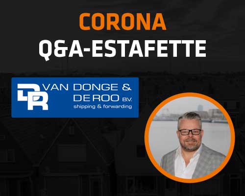 Corona Q&amp;A Estafette: Van Donge &amp; de Roo