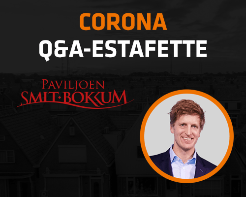 Corona Q&amp;A Estafette: Paviljoen Smit-Bokkum