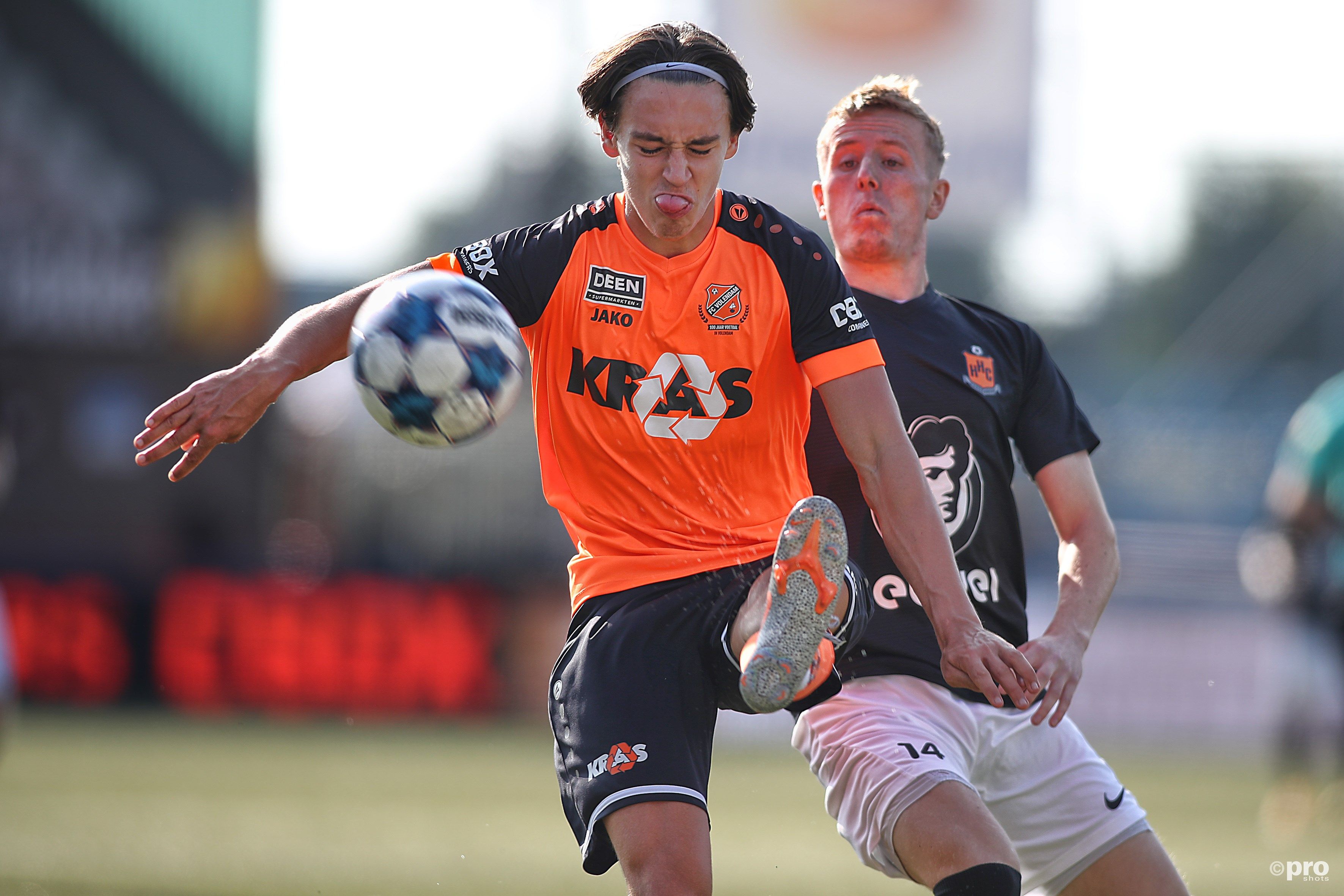 Jong FC Volendam zakt naar de gevaarlijke posities