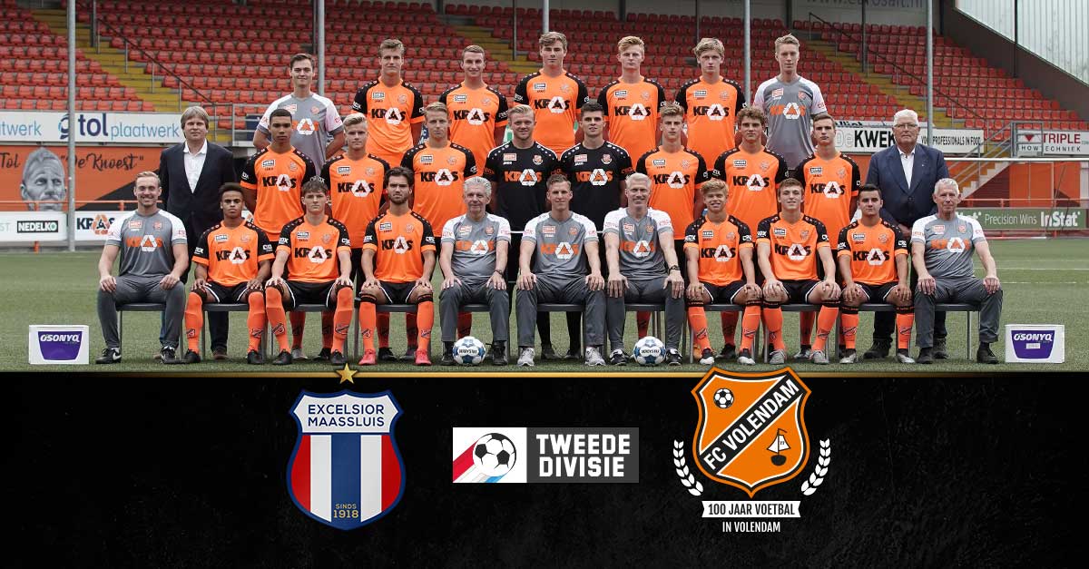 Excelsior Maassluis moet eerste prooi voor Jong FC Volendam worden Excelsior Maassluis moet eerste prooi voor Jong FC Volendam worden