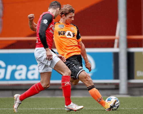 Puntendeling Jong FC Volendam in debutantenbal