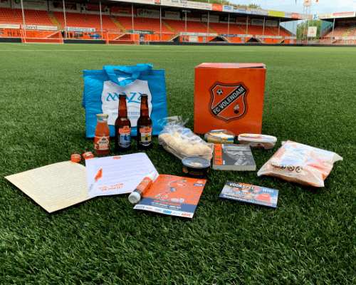 Businessclubleden verrast met speciale oranjebox