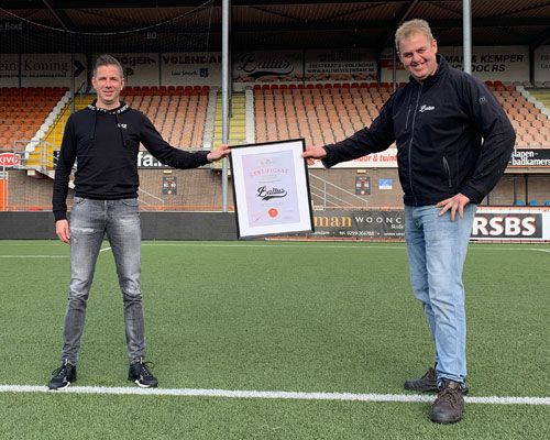 Baltus verbindt zich als bordsponsor aan FC Volendam