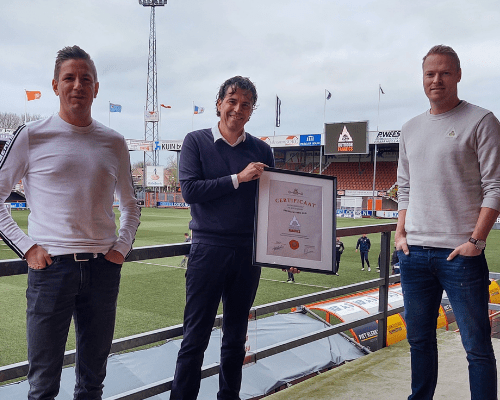 Eurosport nutrition van FC Volendam-fan Thars Duijnstee verlengt samenwerking