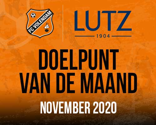 Lutz Doelpunt van de maand november; kies jouw favoriet