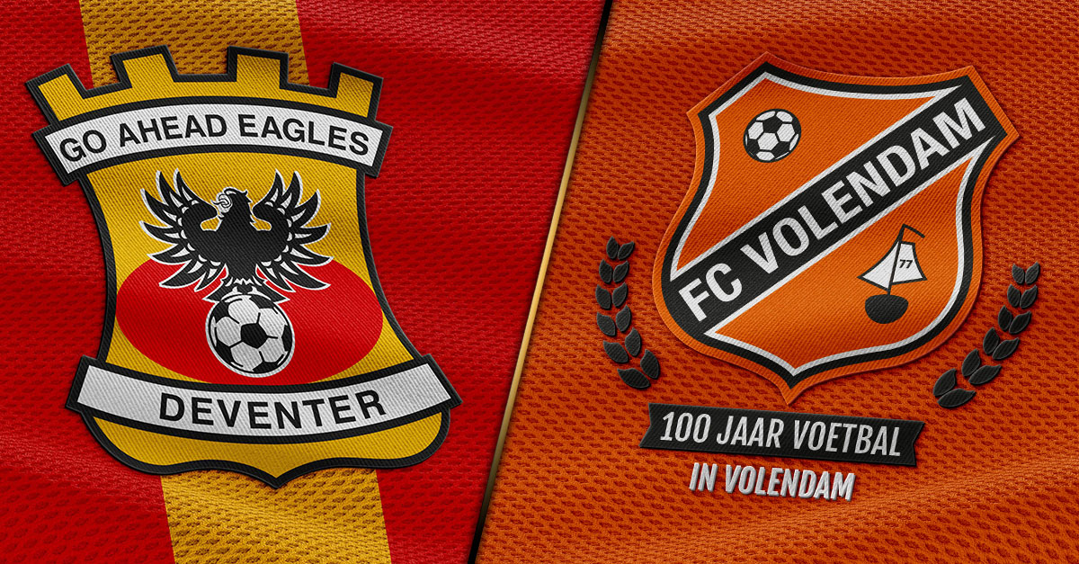 FC Volendam mikt op eerste winst in dertien jaar bij Go Ahead Eagles FC Volendam mikt op eerste winst in dertien jaar bij Go Ahead Eagles
