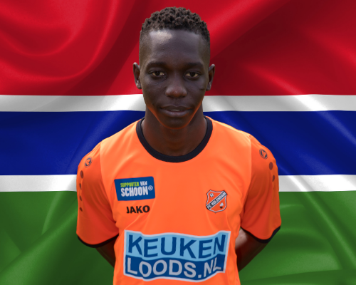 Malick Lowe (O18) met Gambia O20 actief op Africa Cup of Nations