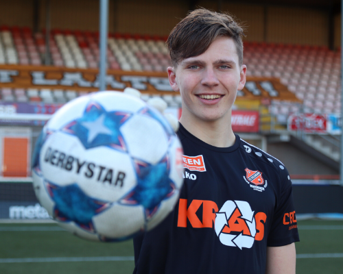 Laatbloeier Kayne van Oevelen versterkt keepersgilde Jong FC Volendam