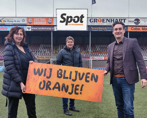 Ook SPOT ICT blijft achter FC Volendam staan: ‘Laagdrempelig, flexibel en toegankelijk’