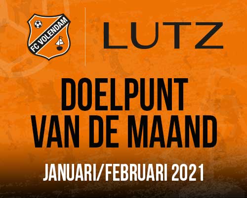 Lutz Doelpunt Van De Maand | januari &amp; februari 2021