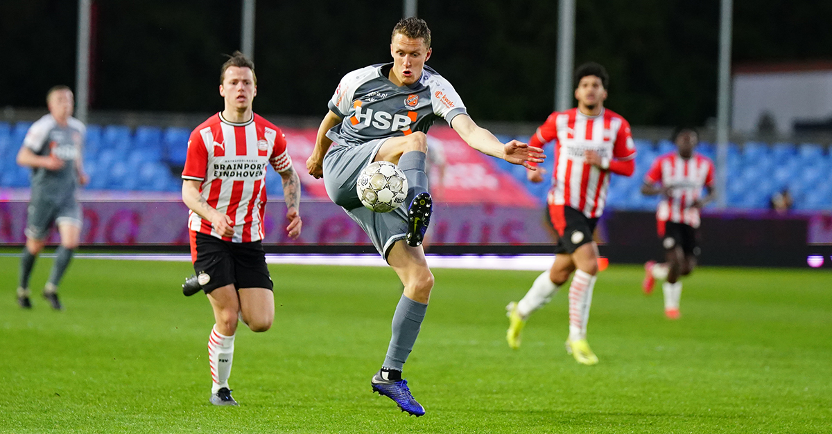 Kaars FC Volendam een definitief playoffticket