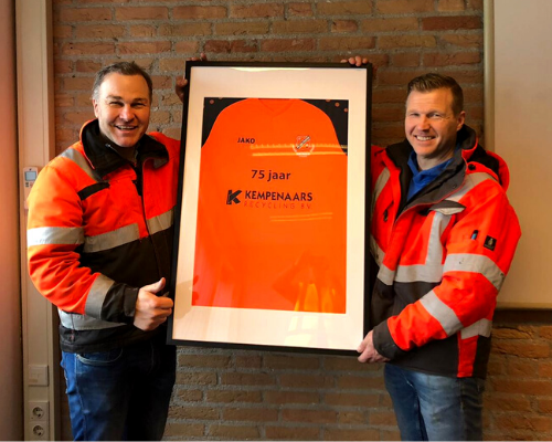 Kempenaars Recycling houdt relatie met FC Volendam levendig