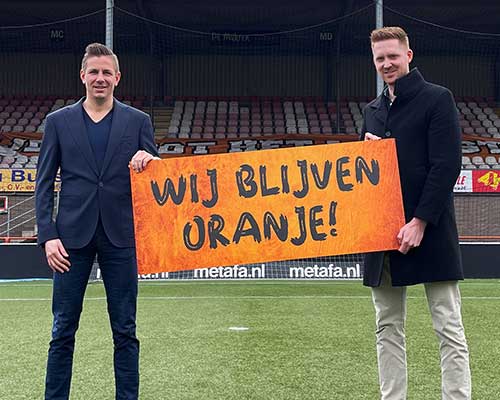 Van fan tot sponsor; Ron Steur van QStylez blijft verbonden