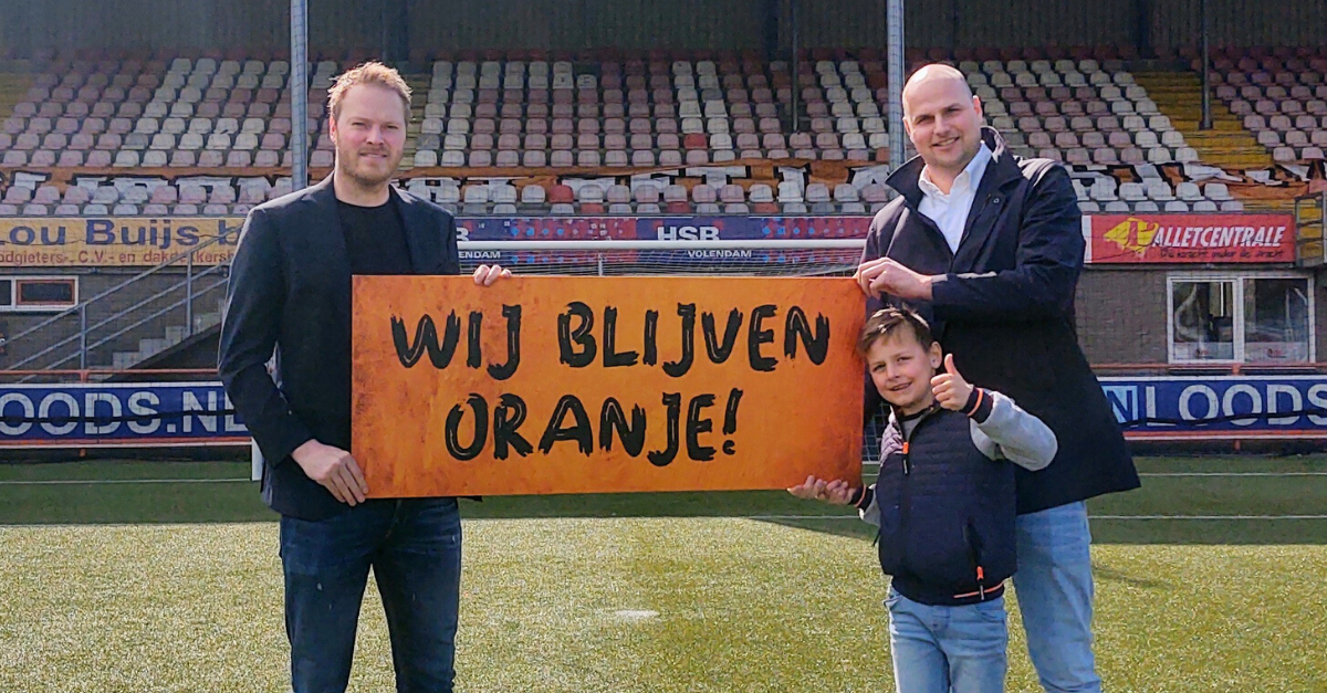 FC Volendam en Schermer Installatietechniek behouden warme banden
