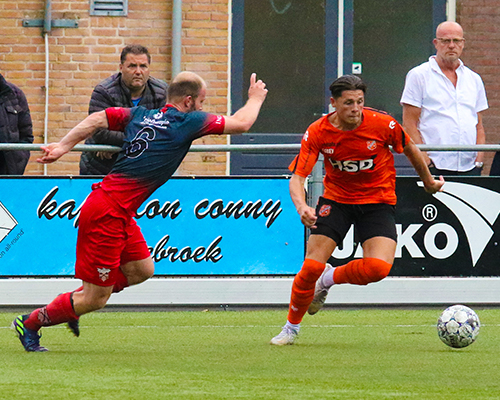 Jong FC Volendam wint nipt van V.V. De Zouaven