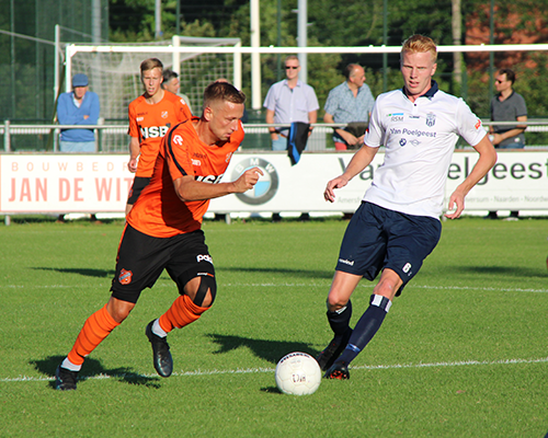 Jong FC Volendam speelt in de slotfase gelijk tegen Koninklijke HFC