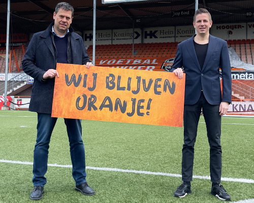 Contaxus en FC Volendam kunnen rekenen op elkaar