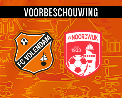 Revanche tegen Noordwijk lonkt voor Jong FC Volendam