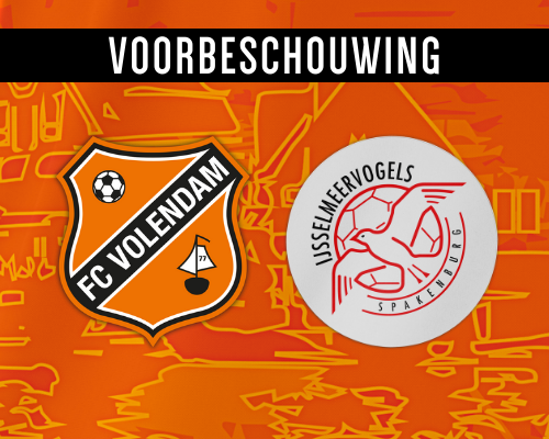 Jong FC Volendam ontvangt zaterdag IJsselmeervogels