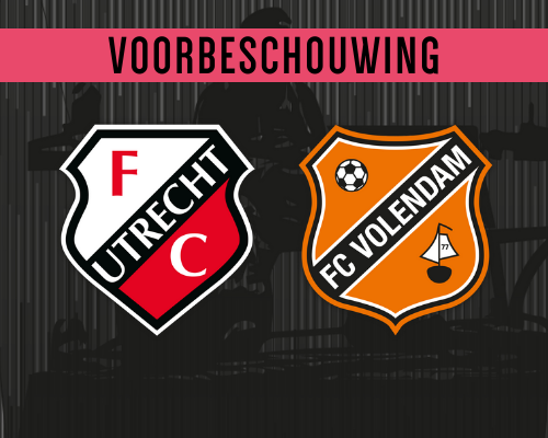 FC Volendam kan belangrijke slag slaan op Utrechts Zoudenbalch