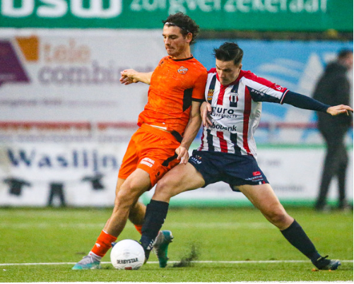 Jong FC Volendam onderuit in titanenstrijd tegen Excelsior Maassluis