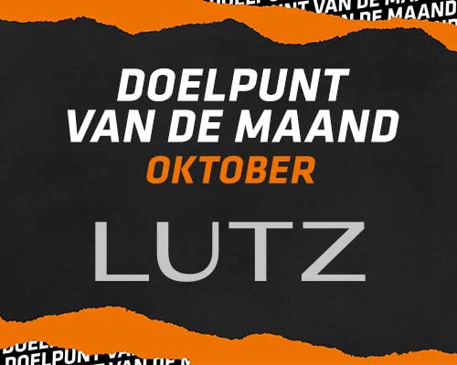 Stem op het LUTZ Doelpunt van de maand | oktober 2021