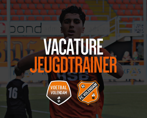 Vacature: Jeugdtrainer middenbouw / bovenbouw (O13 - O18)