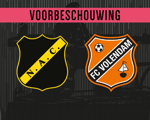 FC Volendam heeft met NAC Breda-uit nog rekening openstaan