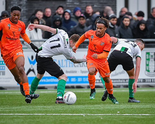 Jong FC Volendam loopt averij op in Scheveningen