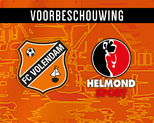 FC Volendam tien duels ongeslagen tegen worstelend Helmond Sport