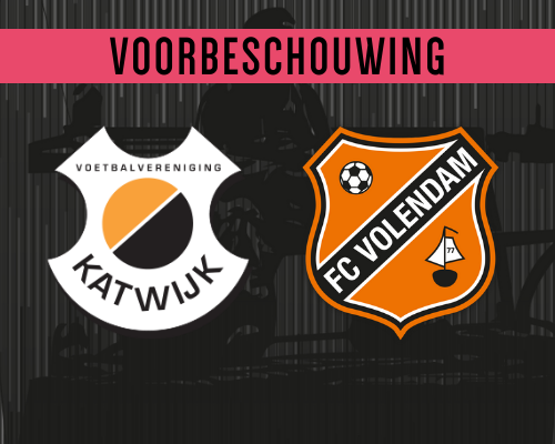 Jong FC Volendam richting koploper Katwijk