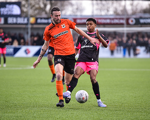 Jong FC Volendam verliest in slotfase van Katwijk