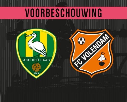 FC Volendam richt het vizier op ADO Den Haag