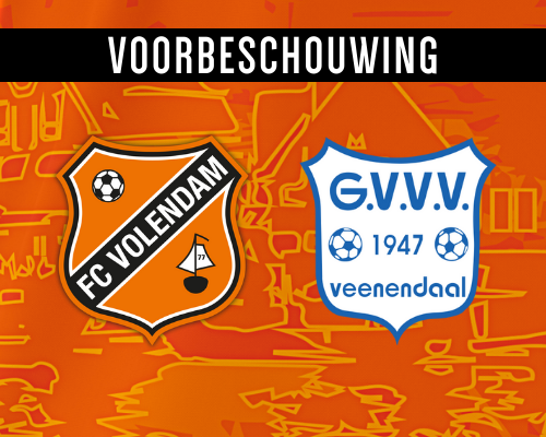 Jong FC Volendam verwelkomt GVVV op dinsdagavond