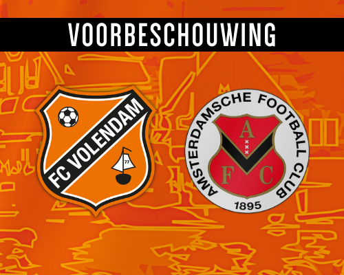 Jong FC Volendam op jacht naar tweede stunt tegen AFC