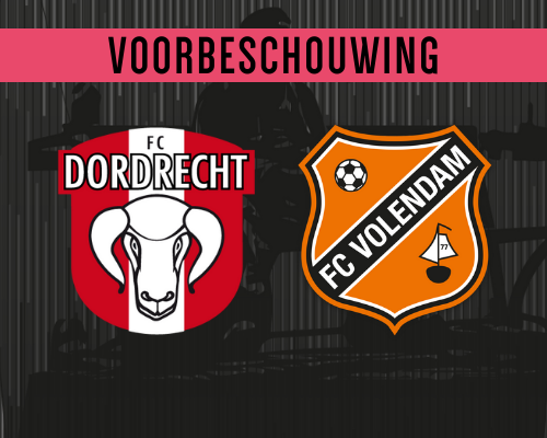 Afscheidstournee van FC Volendam in de Keuken Kampioen Divisie begint bij FC Dordrecht
