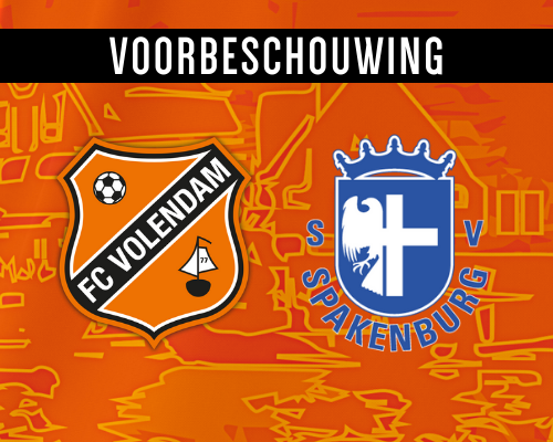 Jong FC Volendam tegen Spakenburg op andere locatie