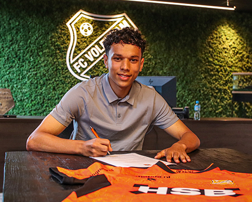 Imran Nazih tekent eerste profcontract bij FC Volendam