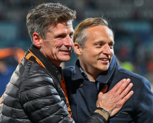 Wim Jonk en FC Volendam met elkaar de Eredivisie in