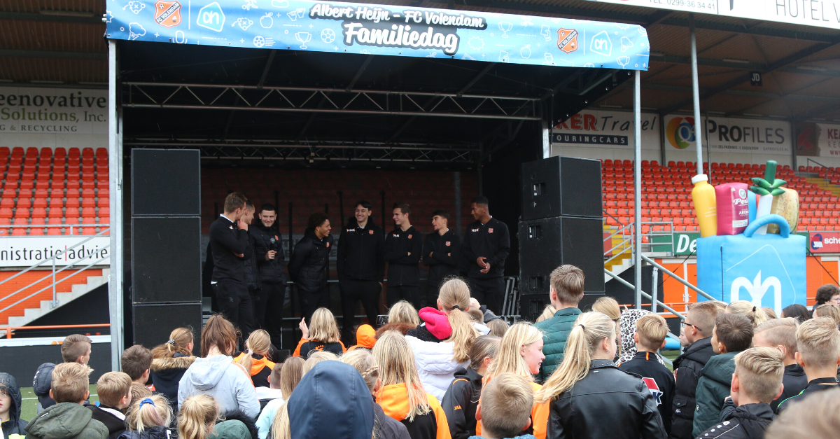 Ontmoet je helden tijdens de Albert Heijn Open Dag van FC Volendam