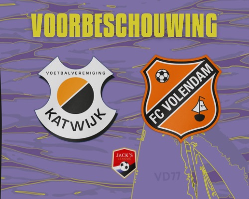 Jong FC Volendam trapt competitie af in Katwijk