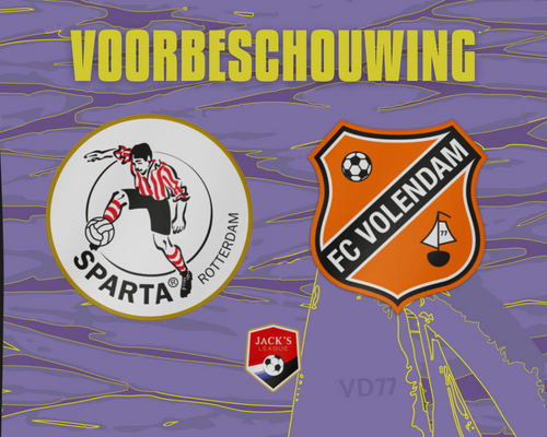 Beloftenclash tussen Sparta Rotterdam en FC Volendam tijdens kermisweekend