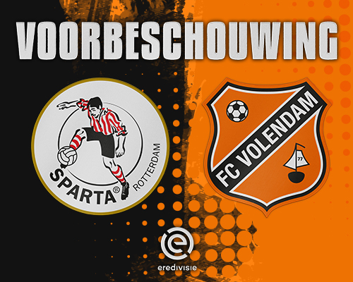FC Volendam sluit drukke week af met uitduel tegen Sparta Rotterdam