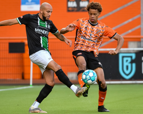 Hongerig Jong FC Volendam hapt niet toe naar punten tegen Scheveningen