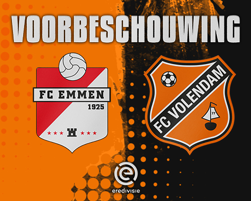 FC Volendam naar Emmen voor belangrijk duel