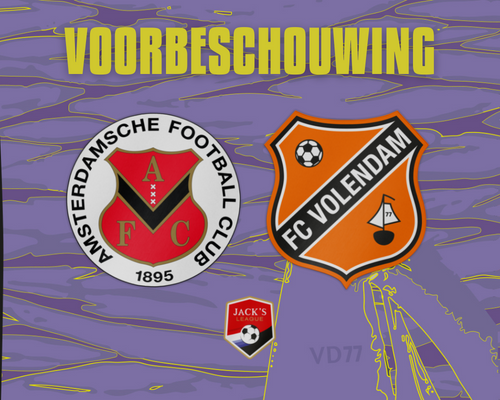 Jong FC Volendam op bezoek bij Kevin Visser en Co.