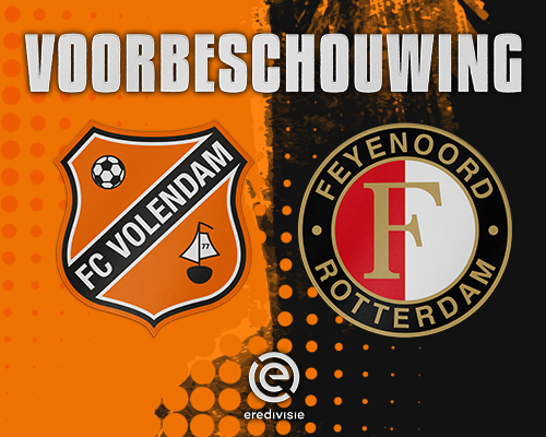 FC Volendam treft Feyenoord in het Kras Stadion
