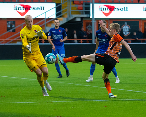 Jong FC Volendam vergeet zichzelf te belonen met punten tegen De Treffers